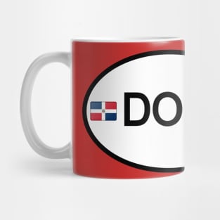 Dominican Republic car country code Mug